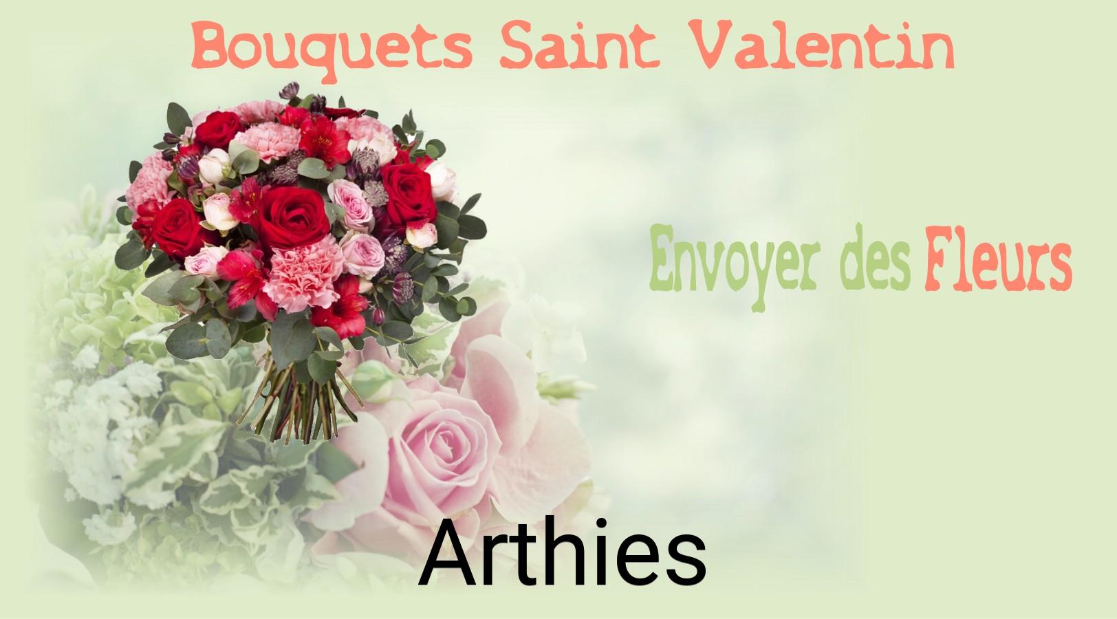 Roses de Saint-Valentin livrées à Arthies